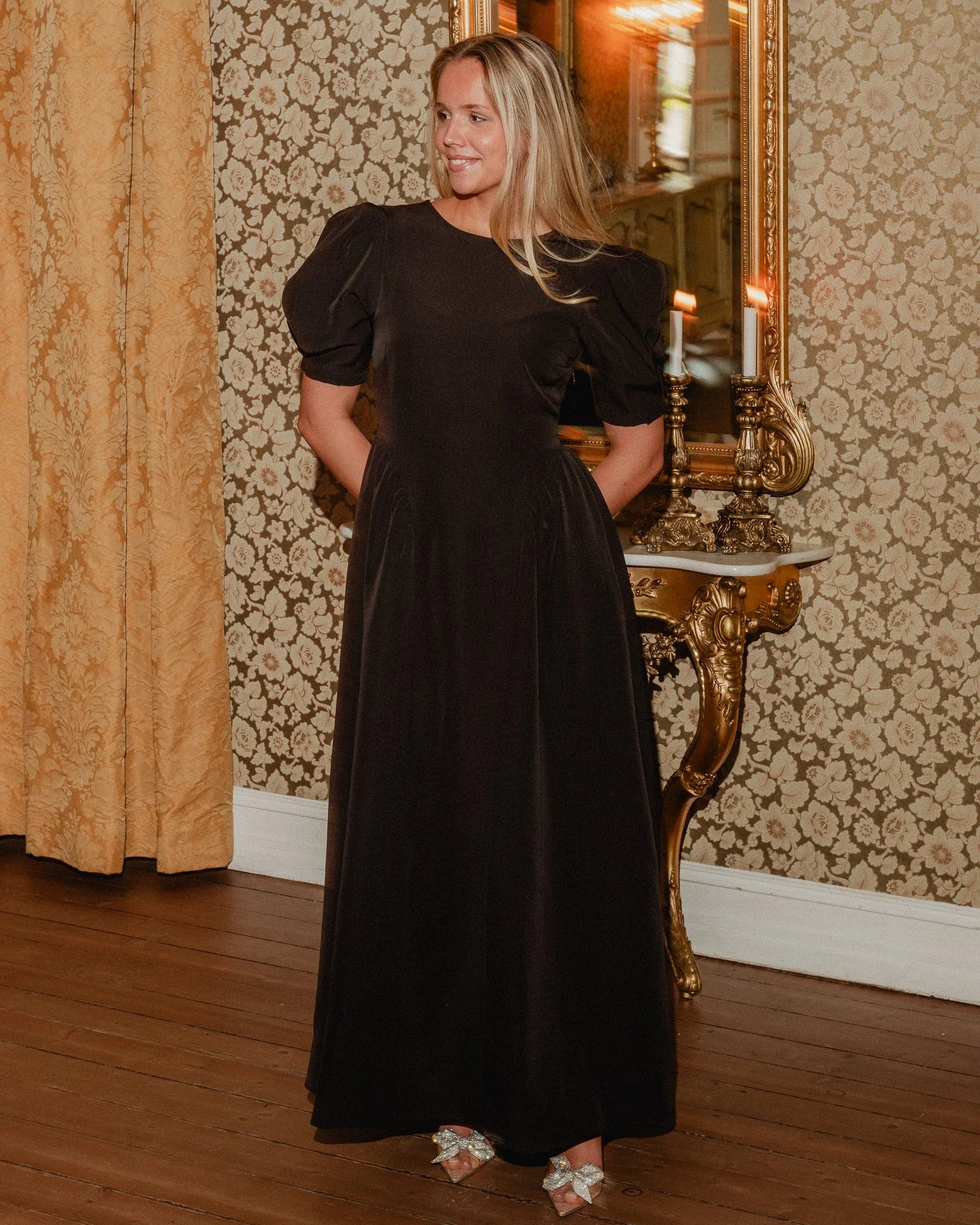 VMSALLY Long Dress - Chocolate Torte